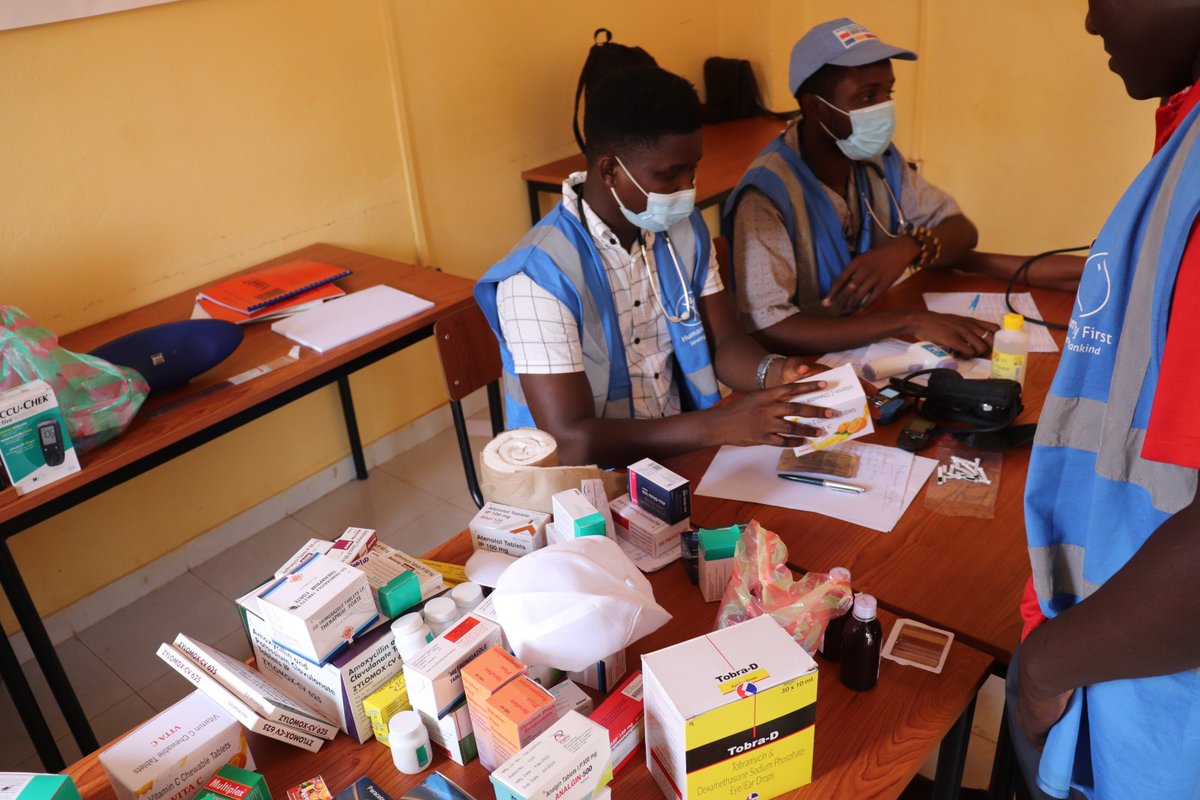 AhmadiyyaBissau's tweet image. Humanity First organized a free medical camp in two prisons in Guinea-Bissau, benefiting over 135 prisoners and providing essential healthcare services, demonstrating their commitment to the well-being of marginalized individuals.