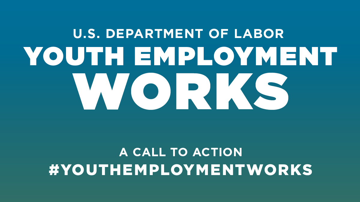 Tell us how you’re partnering with, investing in or supporting the workforce system by using innovative strategies to create opportunities for all young people. dol.gov/general/topic/…
#YouthEmploymentWorks