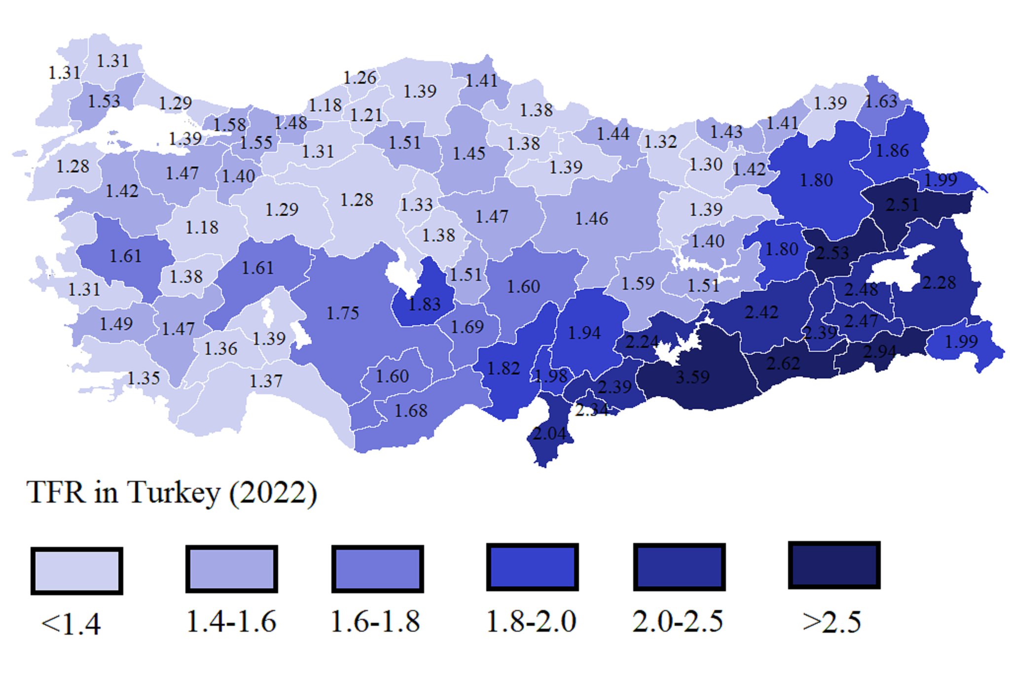 Countries with growing fertility rate? Page 2