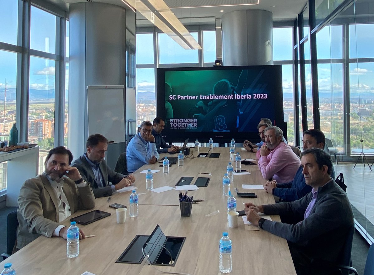 LanmediaCom's tweet photo. Muchas gracias @Five9_EMEA por invitarnos al SC Partner Enablement Iberia, ha sido todo un lujo conocer de primera mano las últimas novedades de la plataforma.
#strongerTogether #beyondCollaboration https://t.co/eebKrsM2Aj