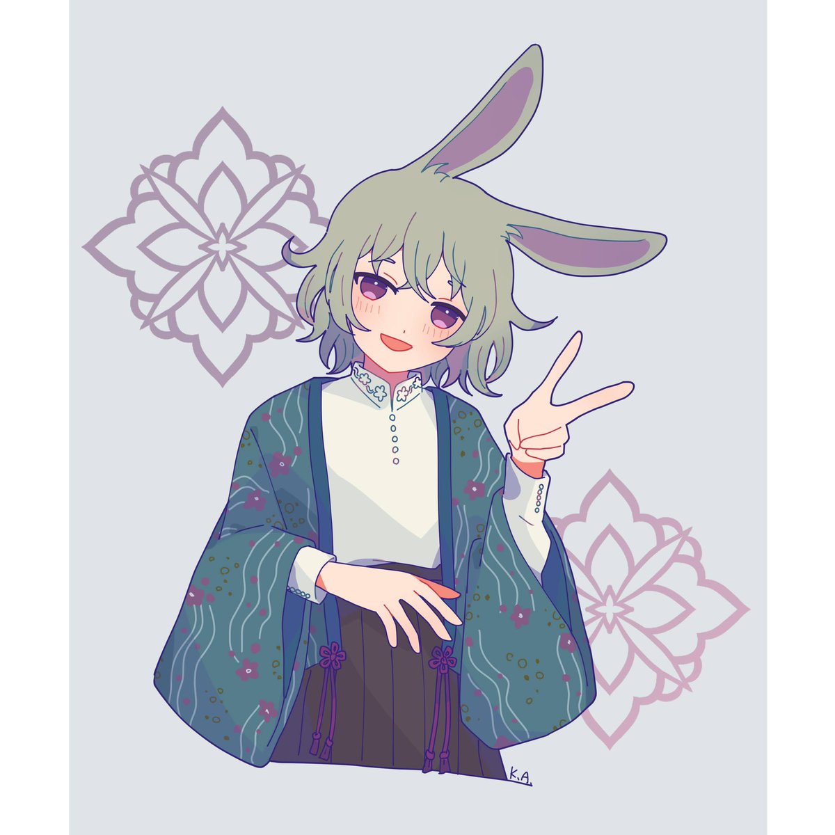 akari_kusunoki's tweet photo. うさみみ〜〜
#皆のうさぎキャラが見たい https://t.co/dvfT8KgPYp