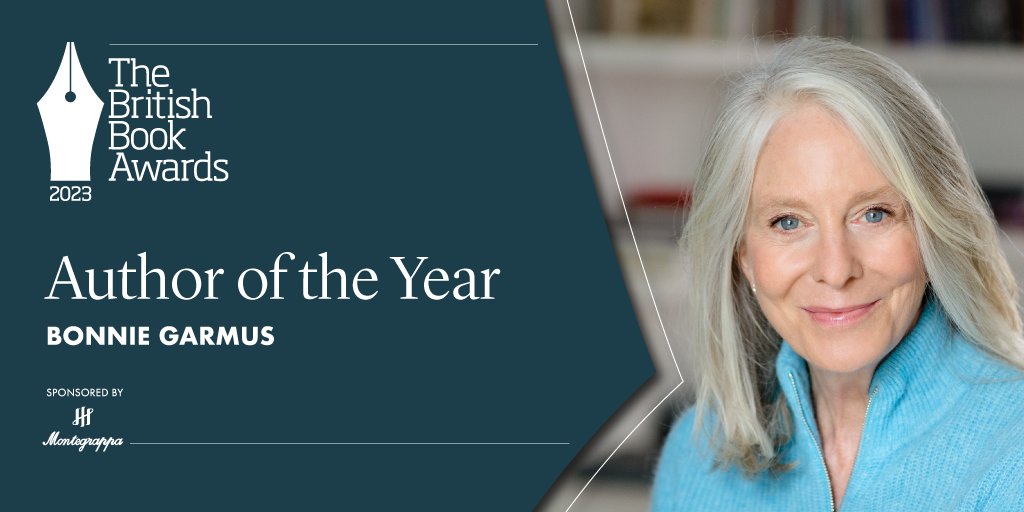 Next up: the award for Author of the Year (sponsored by <a href="/TheMontegrappa/">Montegrappa</a>) goes to the incredible @BonnieGarmus! After releasing her début novel LESSONS IN CHEMISTRY (<a href="/DoubledayUK/">Doubleday Books</a>) last year, Bonnie has had an amazing 12 months - congratulations! #BritishBookAwards #Nibbies