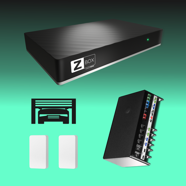 smartest_house's tweet photo. Best of Z-Box bundles! Leave your #smarthome w/ peace of mind knowing your garage door is secured. W/ the #ZboxHub, ZEN16 Multirelay, & Tilt | Shock Sensors you can monitor & control your garage doors remotely. Shop kit now & save: https://t.co/8ijaXTo2Rk #homeautomation #ZWave https://t.co/Y8xWHdEkfd