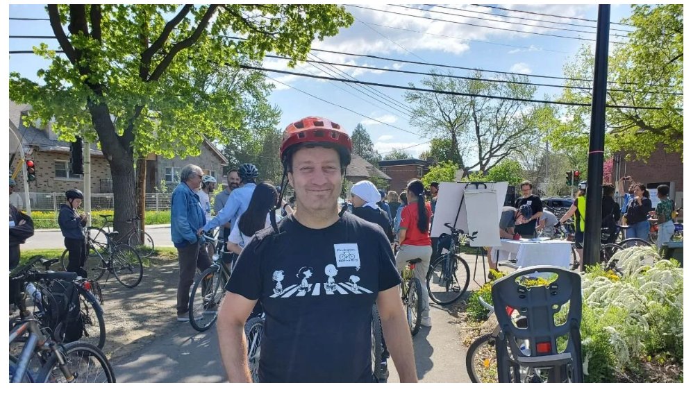 Manif-balade pour avoir plus de pistes cyclables à Montréal-Nord, lisez l'article du journal métro ici : urlz.fr/lSa7