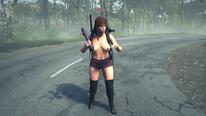 2 pic. Funny moments from my @ScumGame stream last night! We ran into this naked guy who ended up feeding