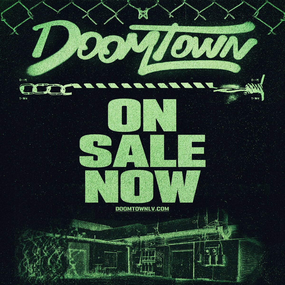 Doomtown tickets available now

link below for tickets and travel info