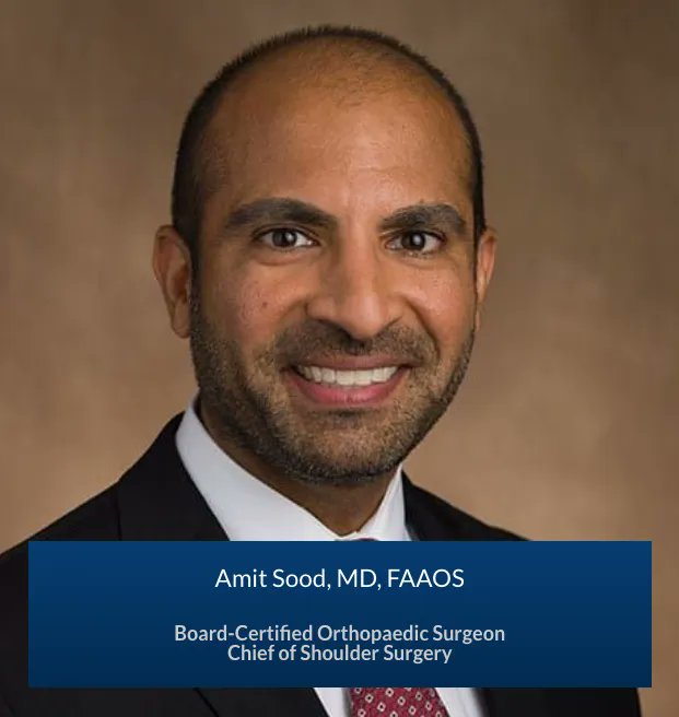 Dr. Amit Sood is a board-certified orthopaedic surgeon who specializes in disorders involving the shoulder. 
 
Learn more about Dr. Sood on our website: kayalortho.com/amit-sood-md-f…

#BergenCountyNJ #FranklinLakesNJ #WyckoffNJ #GlenRockNJ #MidlandParkNJ #WestwoodNJ #ParamusNJ