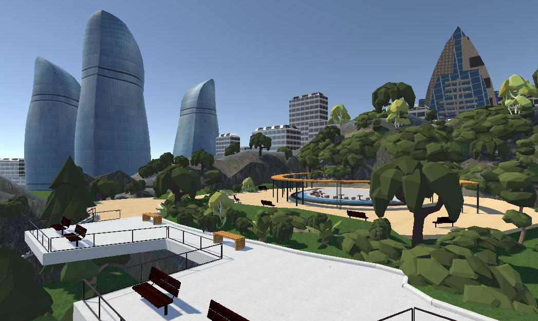 The city of Baku is new digital location of Metavibes! You can jump there soon 🔜 to participate in GameSummit.Ai 
#metavibes #baku #gamesummit
