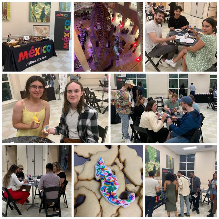 ConsulMexAtl's tweet photo. 🌎 Mexico shaped cookies workshop at “Fernbank After Dark: Around the World”, thank you @FernbankMuseum for inviting us! 🎨🖌️🍪🇲🇽 https://t.co/SByQM42CWn