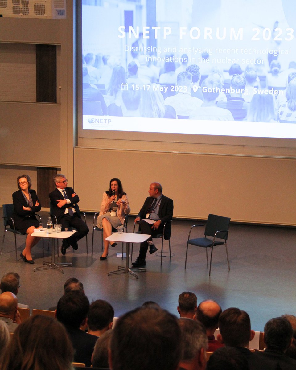SNE_TP's tweet photo. ๐ฃWe have officially kicked off the #SNETPForum 2023 in Gothenburg! What a great first day with insightful discussions on the challenges and opportunities for the nuclear sector. Stay tuned for more exciting sessions tomorrow! https://t.co/mWwgSjkY3G