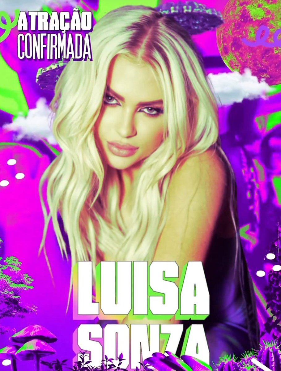 acessosonzers's tweet photo. Luísa Sonza é mais uma atração confirmada na Liga Universitária Paulista, em Ribeirão Preto. Já preparem as joelheiras pra descer ate o chão com a mamacita do POP em Setembro. 

Mais informações: https://t.co/IQ9pjRnun6 https://t.co/pn5t7KiTyb