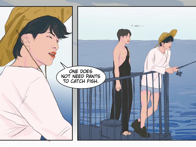 Just Another Bunkoo AU 🐰 comic series 🐰
