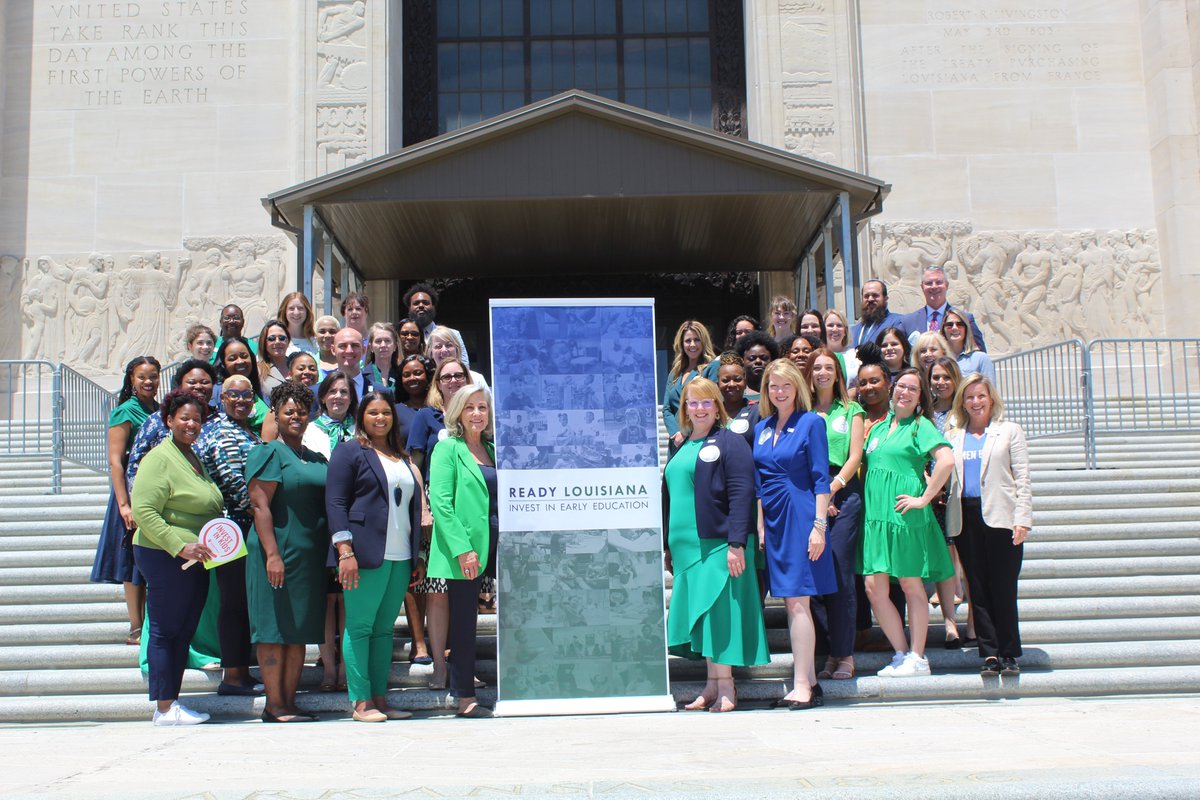 PolicyInstLA's tweet photo. Two weeks ago, @Ready_Louisiana had its annual Early Ed Day at the Capitol where advocates came together to honor early care and education in Louisiana. The day wouldn't have been a success without all our advocates!
#SaveTheSeats #InvestInLouisianaChildren #StateOfECE https://t.co/xPUjB4CoI5