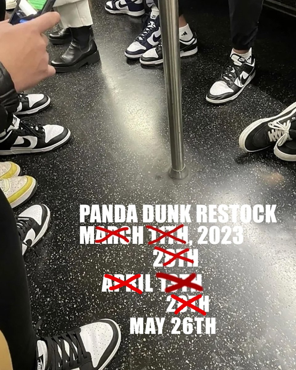 panda dunk low restock