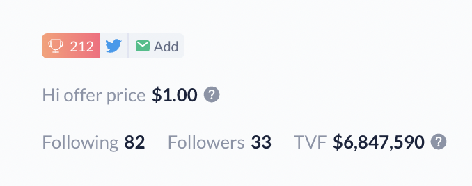 quid_defi's tweet photo. Hi, @DeBankDeFi 
Target to be in TOP100 web3 ranking.
#DeBank #Web3 #web3socialranking https://t.co/8WnG6zDAkm