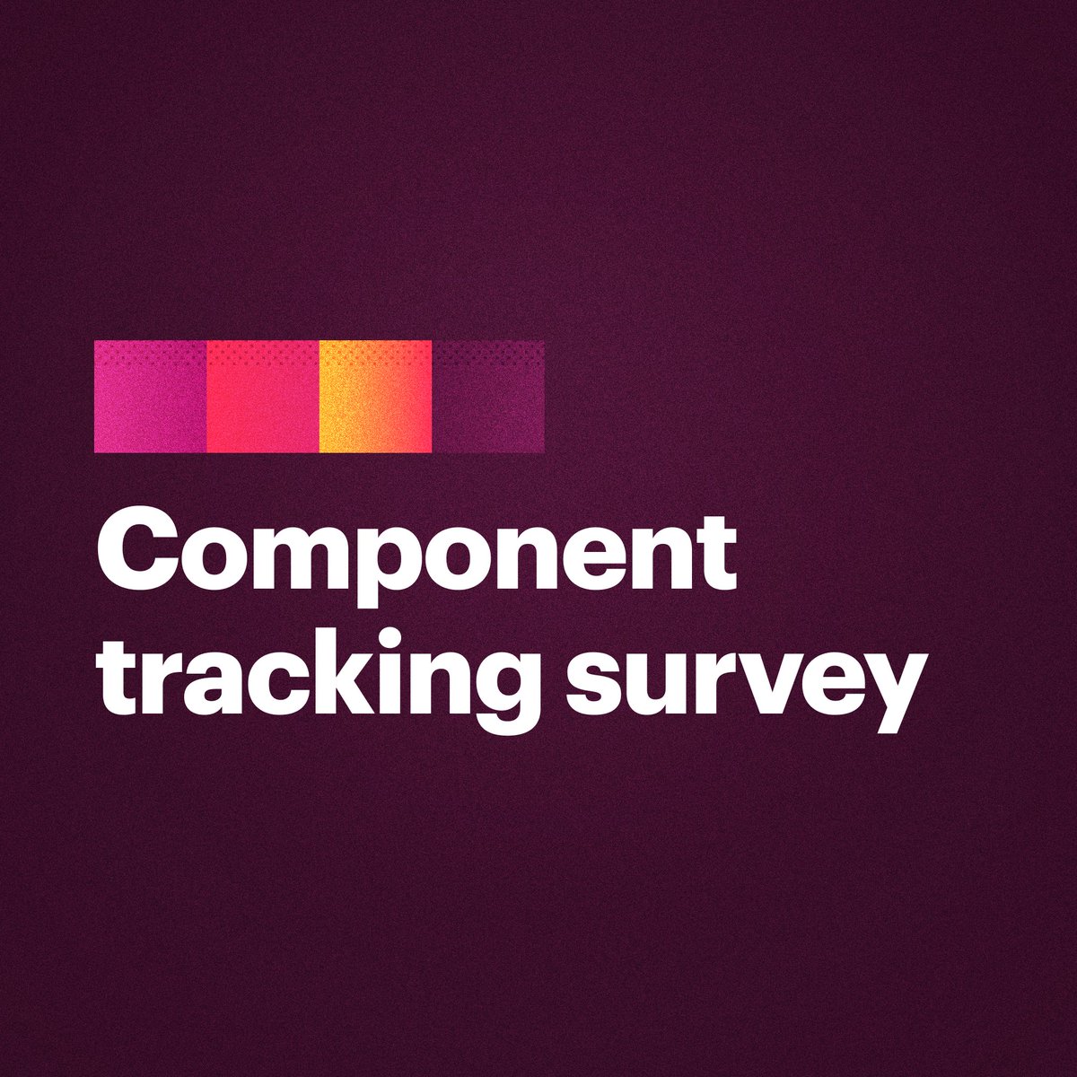 TrentWalton's tweet photo. 📊 Do you have unfulfilled hopes and dreams around design system component tracking and analytics? 

🙌 I’d love to hear more via this 6-question survey from @luroapp! Lend a hand?

https://t.co/2l5dvABlCp https://t.co/JSMRuQaDub