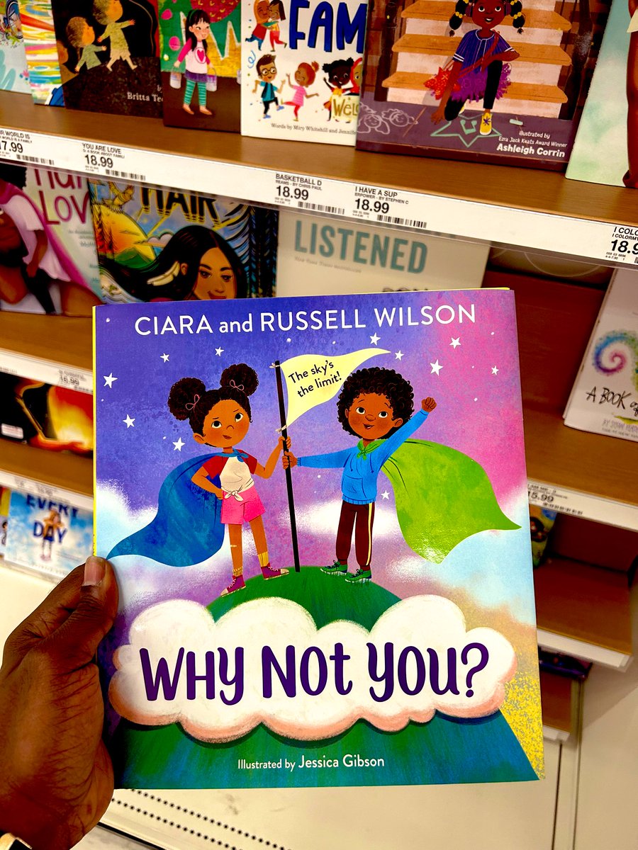 Look what I found in Target! @ciara @DangeRussWilson #WhyNotYou 🫶🏾