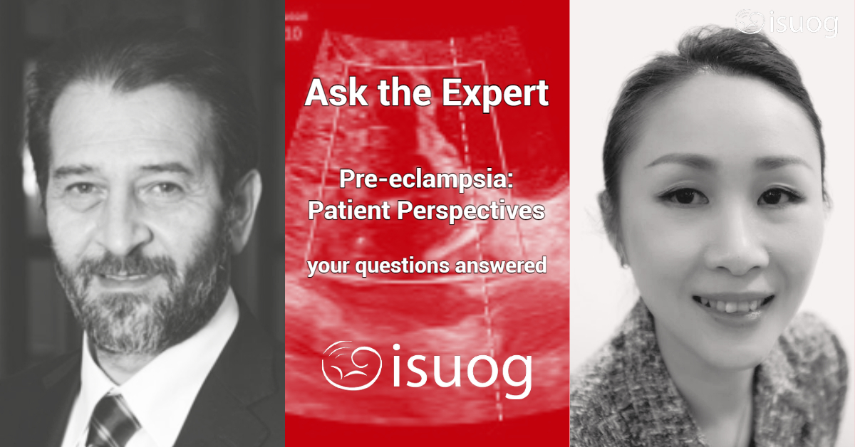 #PreeclampsiaAwarenessMonth: Join #ISUOG as we share expert insights from Prof. Kypros Nicolaides and Prof. Liona Poon in our Ask the Expert: Patient Perspectives video series, 2022. Watch now ➡️ bit.ly/3MVU0ok #LoveUltrasound #preeclampsia @LionaCPoon @KyprosN