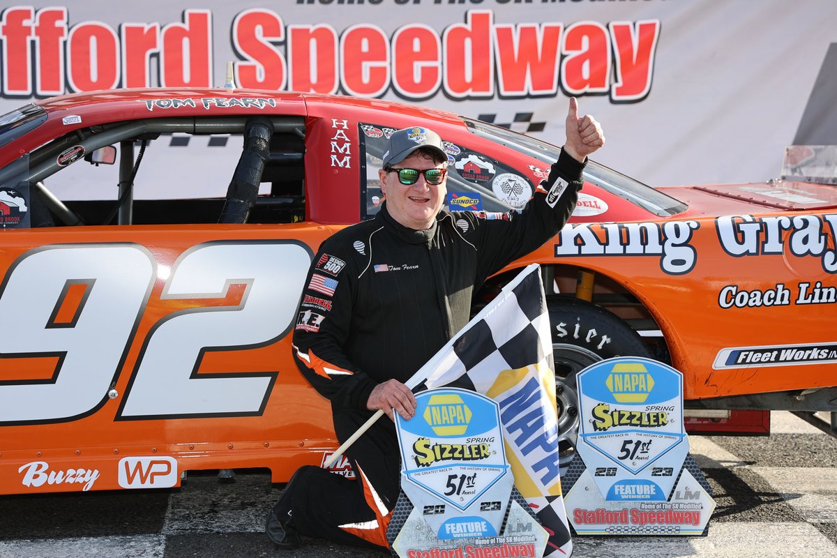 maineracing's tweet photo. Blewett, Fearn, &amp; Sullivan Score May 13 NAPA Spring Sizzler Feature Wins; Swanson Wins Sizzler Last Chance Qualifier at Stafford -  https://t.co/DsiYqODj0z https://t.co/Ti3P7zHQOF