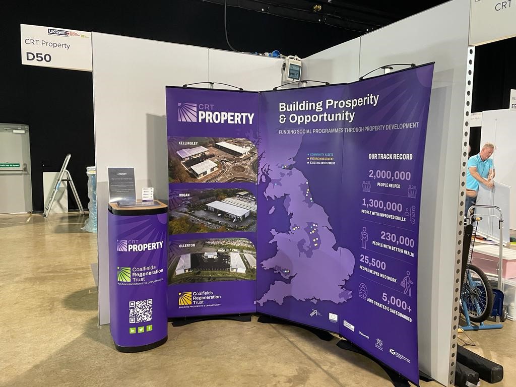 We're ready! <a href="/CRTProperty/">CRT Property</a> is at Stand D50 at #UKREiiF

Pop by and meet Shaun and Yasmine for a chat about how we're building prosperity and opportunity in former coalfield communities.

#UKREiiF2023