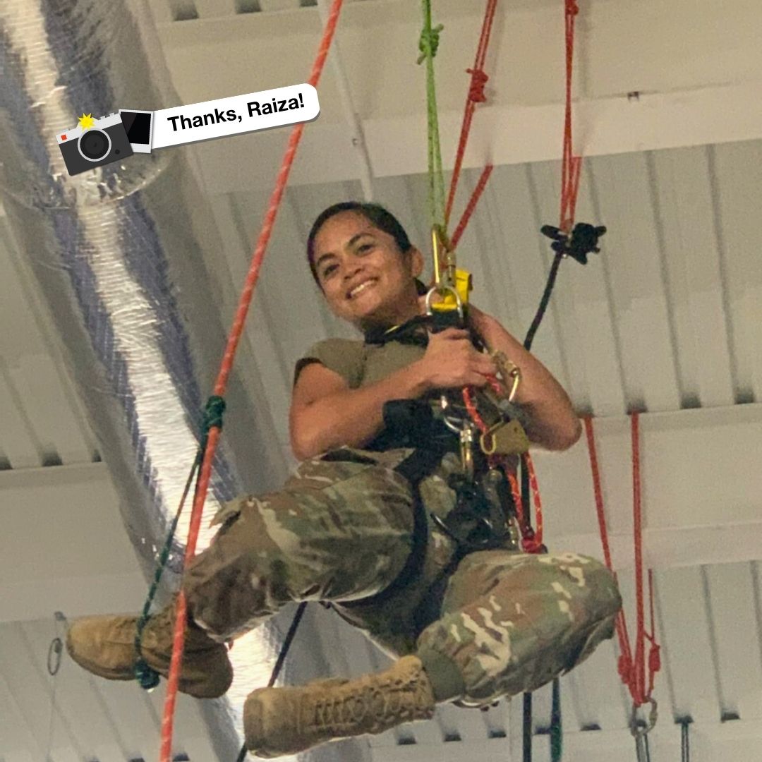 "I love traveling, getting to meet new people, helping my community, and feeling like a superhero!" - Raiza D., Colorado Air National Guard / 140th Medical Group

Happy National Military Month! 🇺🇸💪🏽

#NationalMilitaryMonth #SupportOurTroops #ThankYouVeterans