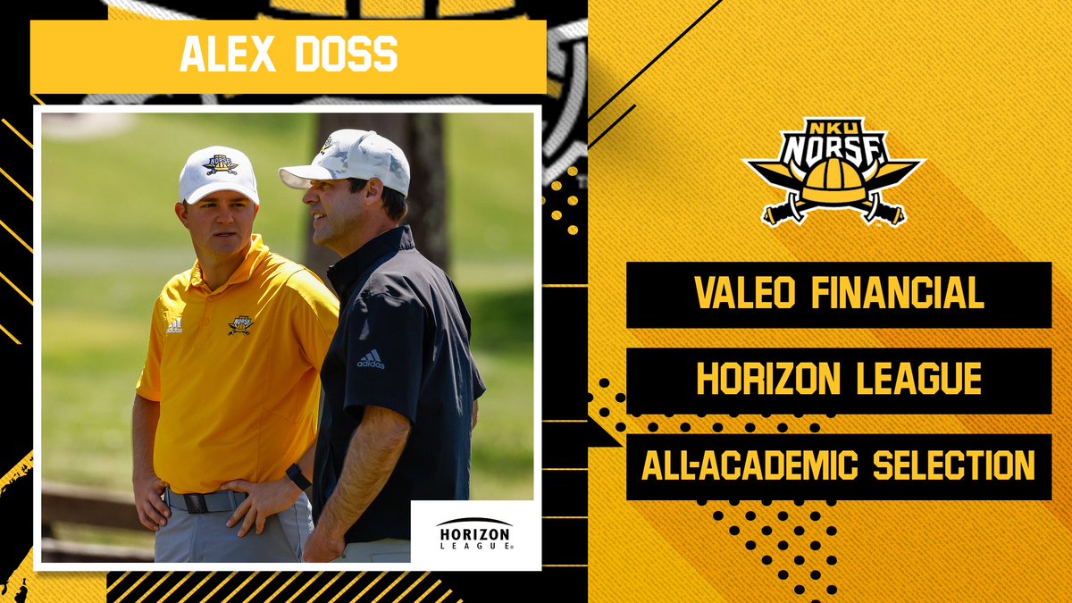 Congratulations to <a href="/AlexDoss11/">Alex Doss</a> on being named to the <a href="/ValeoFinancial/">VALEO</a> #HLGOLF All-Academic Team!!

📰 - bit.ly/3MtVPLk
<a href="/NKUNorse/">Northern Kentucky Athletics</a> | #NorseUp
