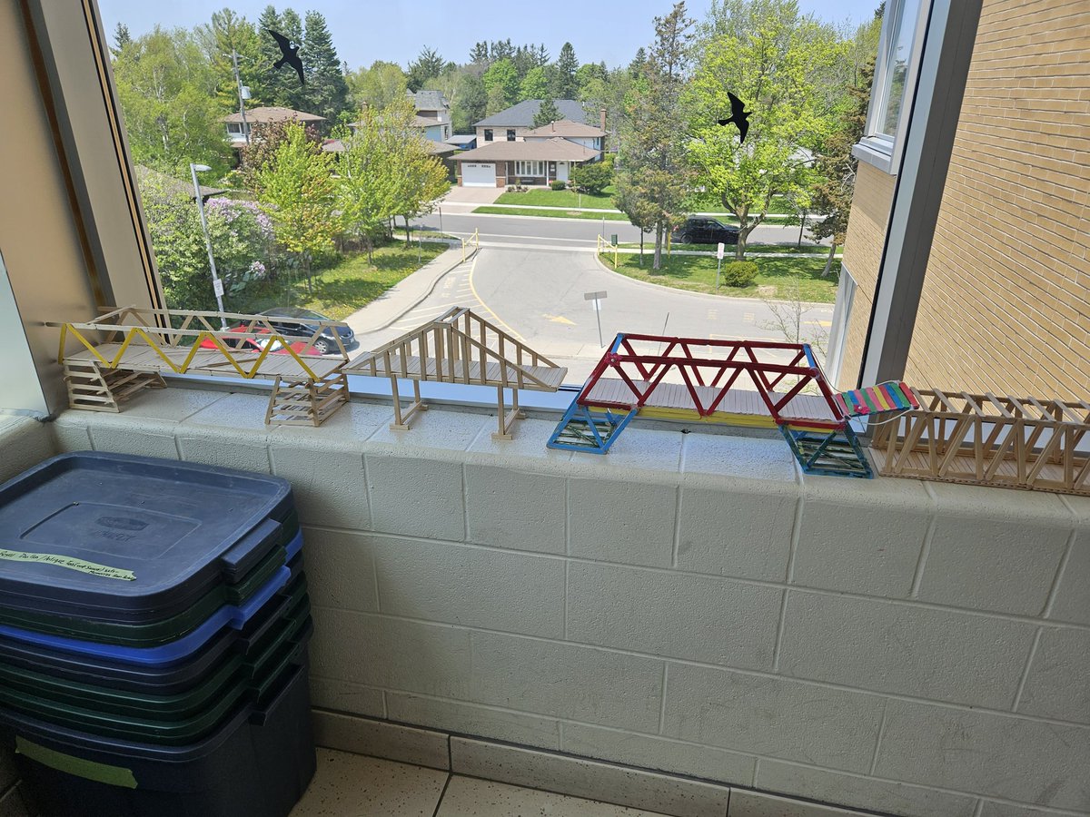 Nicholas_TCDSB's tweet image. Grade 5 bridges