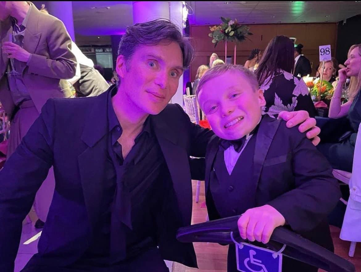 Cillian with Lenny Rush @ @BAFTA awards yesterday🩷 #CillianMurphy #BAFTA2023 #BAFTA #LennyRush