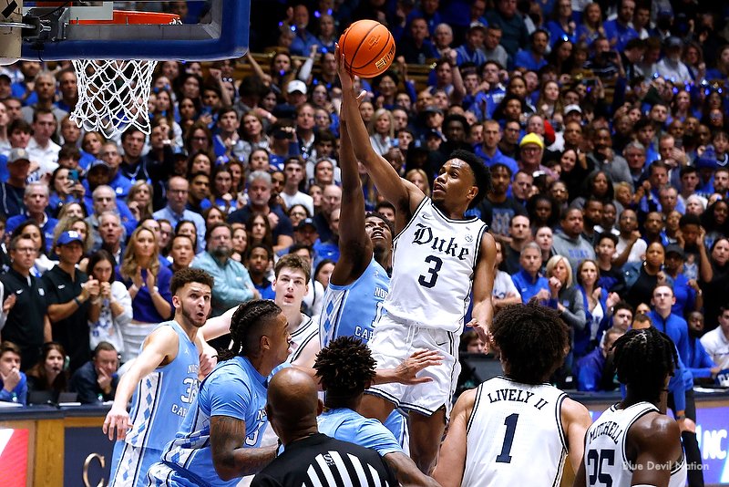 BlueDevilNation's tweet photo. UNFINISHED BUSINESS FOR JEREMY ROACH - The return of Jeremy Roach to Durham gives Duke one of the deepest backcourts in the nation.

Roach who declared for the NBA Draft has some unfinished business in Durham.  His return gives Duke a player who has been through the wars and one who played his best ball down the stretch a season ago.

In his return tweet is a picture of a place for a sixth national championship banner.  Roach will also be regarded as a leader where he served as captain a season ago.

Duke will be loaded at the guard spot allowing them to wear some backcourts down this coming season.  A stellar freshmen crop and the return of four starters will surely make Duke a national title contender.