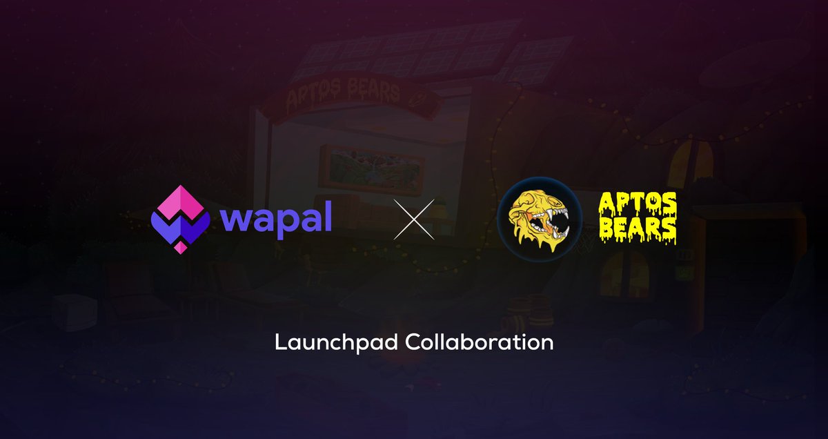 GM #Aptos 🌎

We’re excited to announce that we’re minting on 20th May on the <a href="/wapal_official/">Wapal</a> Launchpad 🤝

WL &amp; IMMORTAL LIST Mint - 4:30 PM UTC
Price: 0.9 APT

Public Mint - 6:30 PM UTC
Price: 1.25 APT

Link: wapal.io/nft/aptos-bear…

#AptosCommunity #Aptos_Network