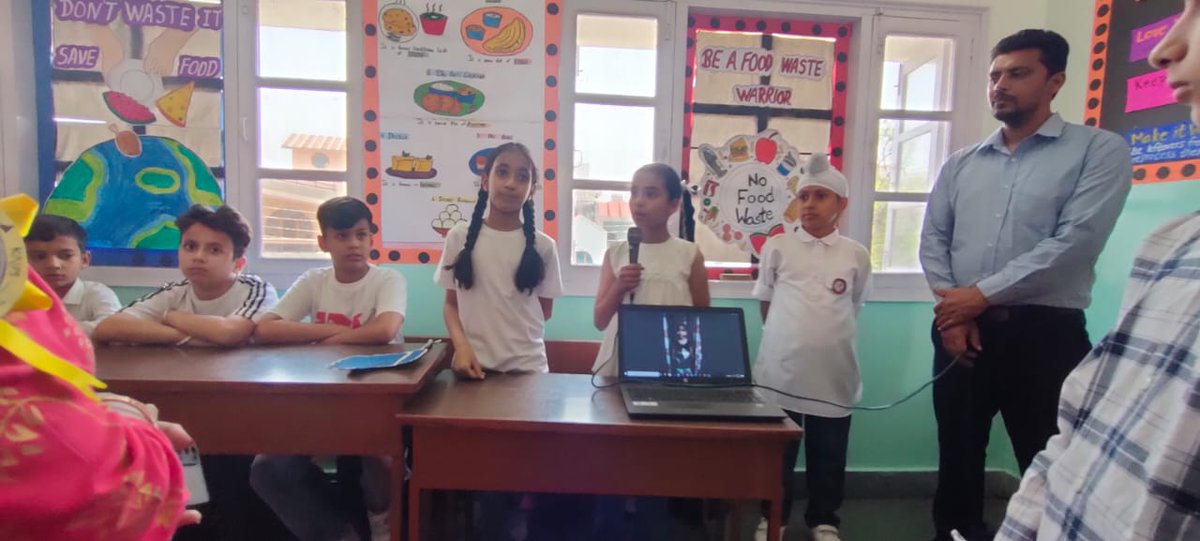 Innovation Creativity Celebration in #KNPS Ss of Grade IV A enthusiastically innovated and showed creativity on the #Food and Culture and # Wastage of food followed sdg 2 #ZeroHunger #Waste food Warriors <a href="/pkdhillon08/">ParamjeetKaurDhillon</a> <a href="/charuchhabra2/">Dr. Charu Chhabra</a>
 <a href="/JyotiBh28005578/">Jyoti Bhardwaj</a> <a href="/KnpsIndia/">KNPS Phagwara India</a> <a href="/RiseUp4SDGs/">SDG's : The Rising</a>