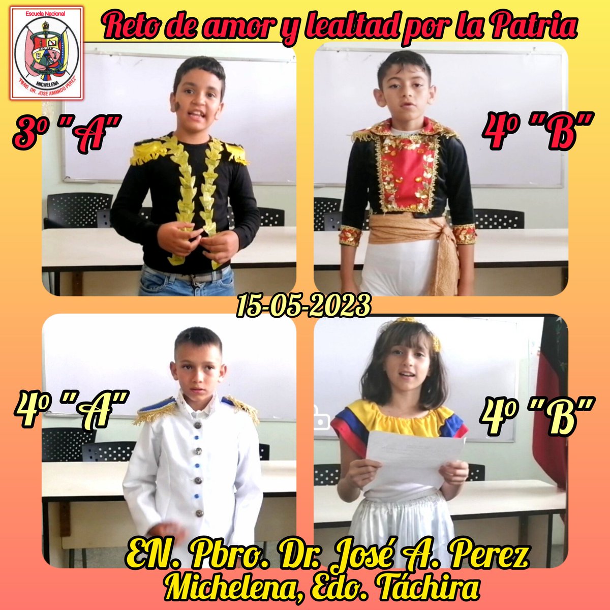 Encuentro circuital. Reto estudiantil de amor y lealtad por la Patria.