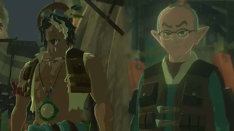 Están shippeando a estos dos personajes de Zelda: Tears of the Kingdom por un diario del juego - Nintenderos