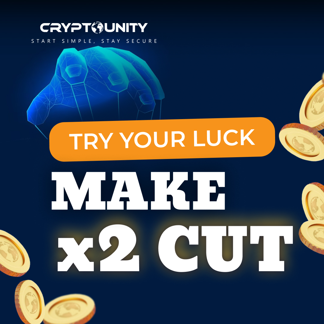 CryptoUnityCUT's tweet photo. x2 INSTANTLY - you can have that! 🚀

Sounds good, right? Until the end of the presale we’ll randomly choose one buyer every day and double their purchase!

Just imagine: you buy $1,000 but you get $2,000 worth of $CUT 🙌
We already started, so try your luck ASAP! https://t.co/JxIoGkW7Wc

And the number of purchases is unlimited - but you have to buy at leat for $100 to be eligible for the draw.