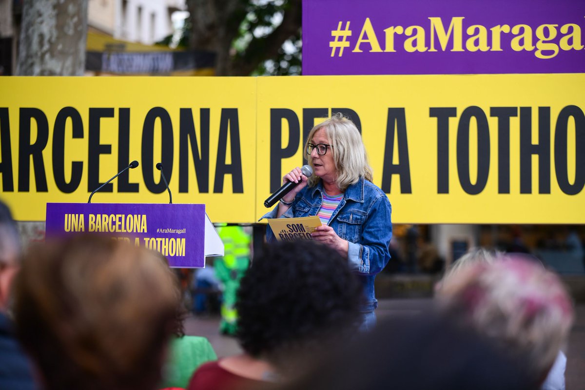 Intervé la candidata i veïna de #SantMartí, la <a href="/lourdesg2a/">Lourdes Arrando</a>:
 
👉🏼"Donarem suport a que les dones liderin les entitats i també al món de la cultura. Vetllarem perquè es garanteixi com a mínim la programació cultural que depengui de l'Ajuntament". #AraMaragall