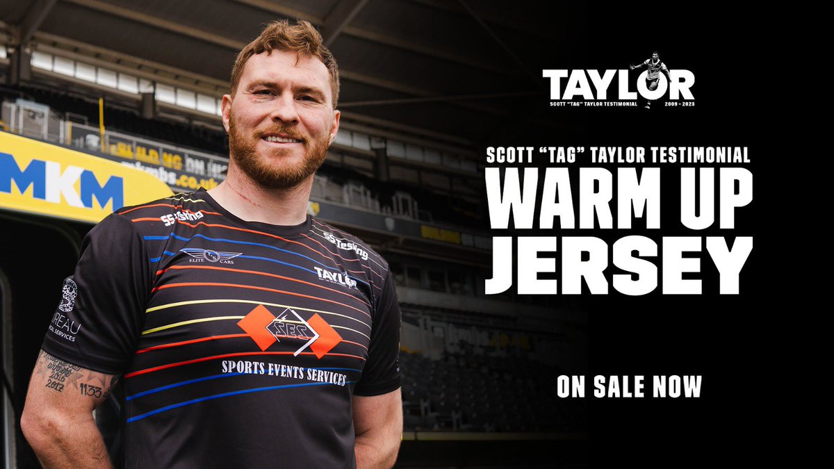 🚨Warm Up Jersey Launch🚨

Scott “Tag” Taylor Testimonial Warm Up Jersey Available Online and Hull FC Club Stores Now! <a href="/hullfcofficial/">Hull FC</a> 

hullfcshop.com/collections/sc…