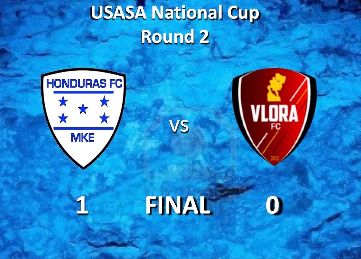 National Amateur Cup Honduras FC Majors (WI) beat Vlora FC (MN), 1-0, in the #USASA Region II Second Round (Round of 16). Majors move on to play defending national champion Bavarian United SC (WI) in the Quarterfinals. Goals HFC: * Mario Pinto 27'