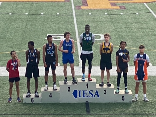 The SMS Track &amp; Field team traveled to Peoria this past weekend to participate in the 91st IESA State Championship, over 2,000 athletes. Our athletes made it on the podium 3 times!  Congrats to the Coaches, parents &amp; SMS Track &amp; Field team. We are proud of you!! <a href="/ChiCathSchools/">Chi Catholic Schools</a>