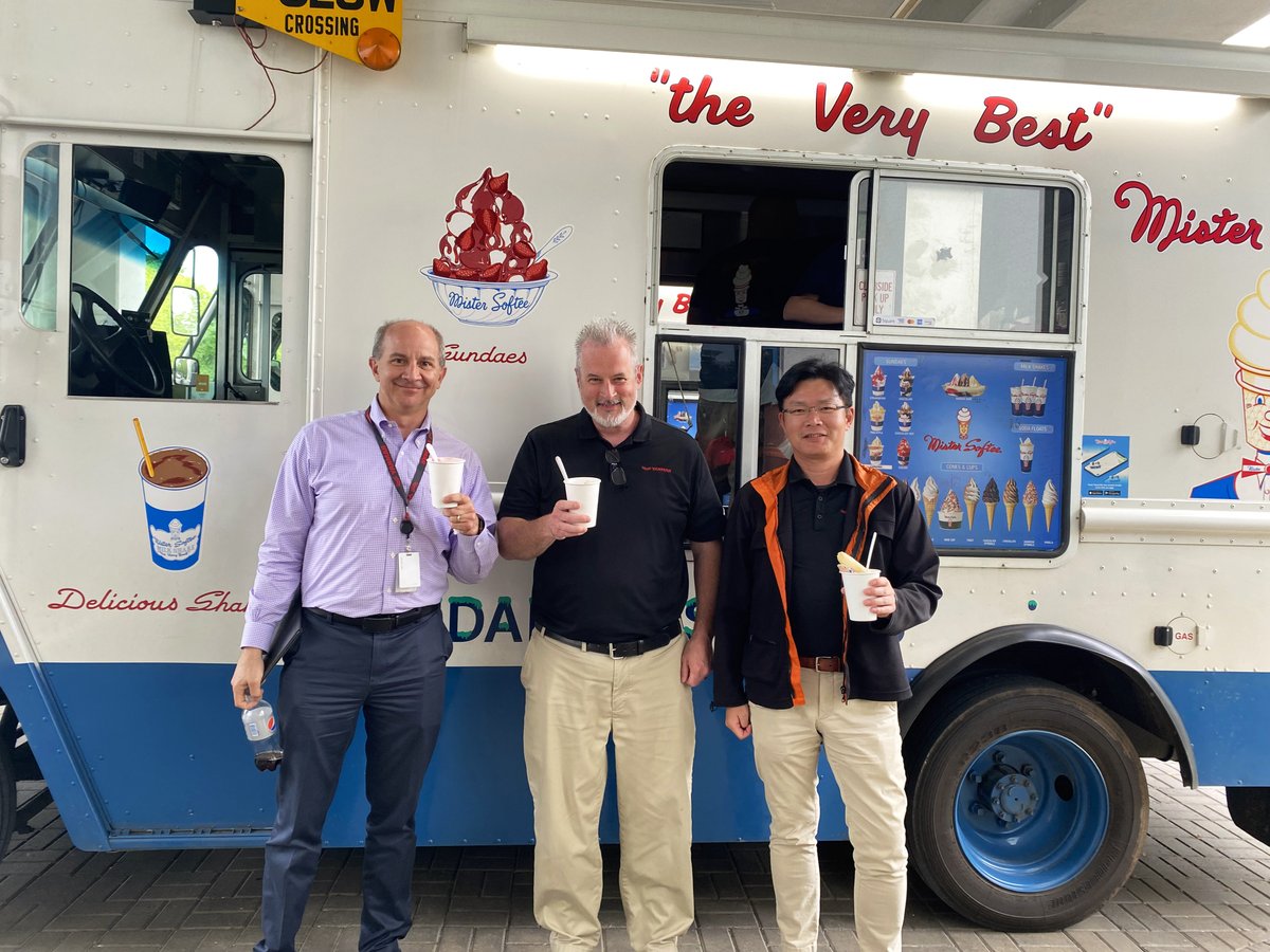 Yanmar America knows how to celebrate the year! We treated all of our hardworking employees to pizza and ice cream. It was a great opportunity for everyone to take a break and enjoy some delicious food together. Here's to a successful year and a well-deserved celebration!