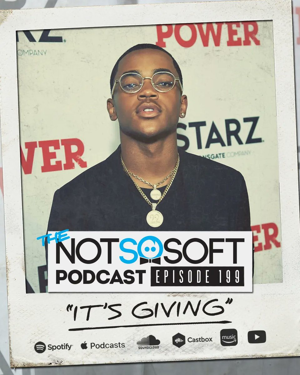 notsosoftpod's tweet photo. it's a new week &amp; WE LIVE! *Ray J voice 

🚨 EP 199 OUT NOW 🚨 
👇🏼
🎧 Spotify https://t.co/NroeHAFjZ8
☁️ Soundcloud https://t.co/atKflOvCPw
🍎 Apple https://t.co/uzxjoiqUVd
🖥 Youtube https://t.co/zyE1YY69Y5 https://t.co/sS0PEuYEgI
