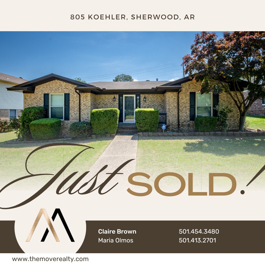 Congratulations to the new owners of Koehler! How can we help you MOVE? Contact us today! #moverealty #letsmove