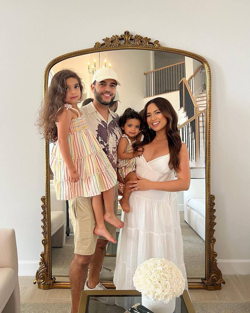 All I’ve ever wanted 🥹 A loving family, healthy babies, and a home to celebrate these special times in! Since moving to Florida life has thrown a lot of curve balls… but this… days like this one, are exactly what we came here for 🤍🙏🏼 Love my Santiago… instagr.am/p/CsRXPvGOlzl/