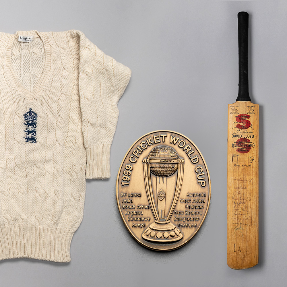 buddsauctions's tweet image. In our June auction, we are excited to be curating the sale of the David Lloyd (@BumbleCricket) collection which features superb mementoes of a truly wonderful career in the game of cricket.

Read our latest article to discover the full collection: grahambuddauctions.co.uk/news-blog/2023…