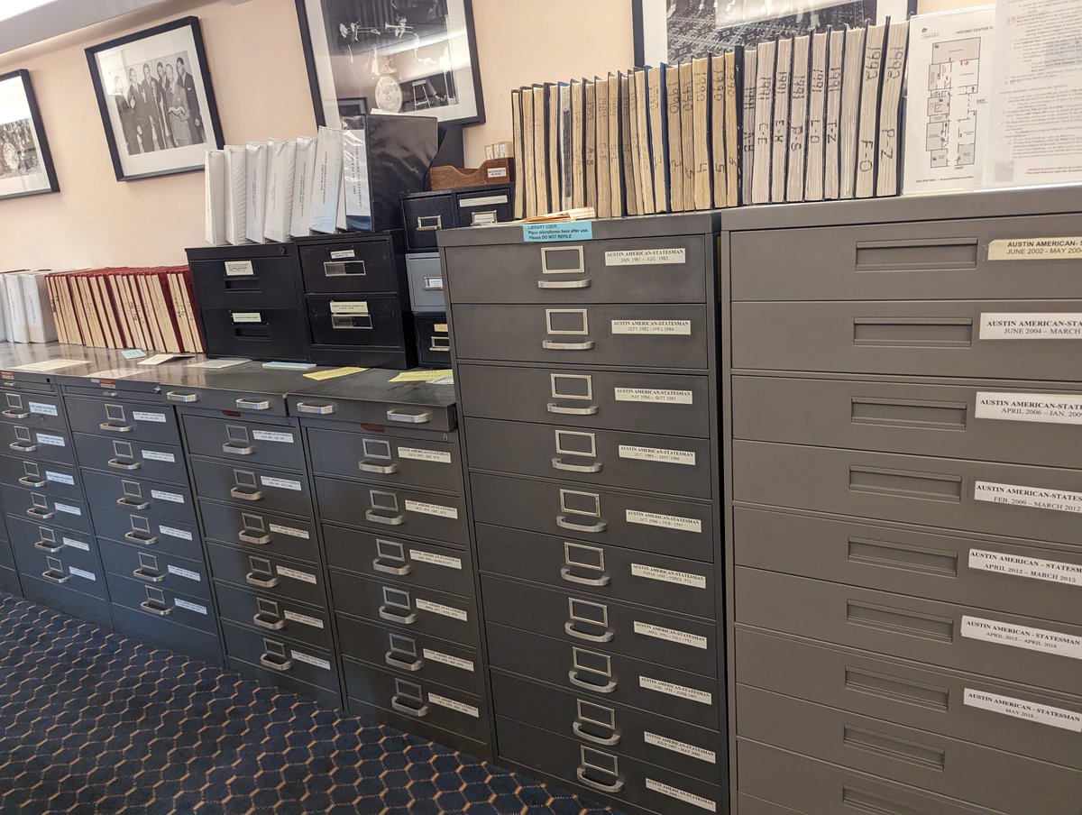tinaphan's tweet photo. Is the Internet really forever? I've been doing research at the Austin History Center for a project about historical news archives and the current fleeting nature of digital news content for my Storytelling Across Platforms class as part of my grad program at
@sjmctxst. #txstmojo https://t.co/htJu3wpHaO