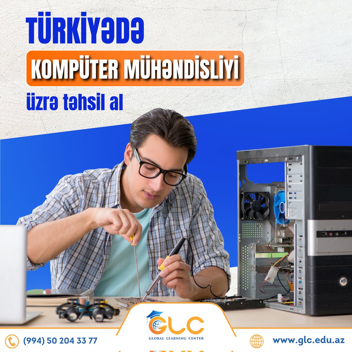 glc_edu's tweet photo. Türkiyədə yalnız Attestatla kompüter mühəndisliyi təhsili👍

📍S. Vurğun 34. AF Mall 3-cü mərtəbə
📱 (+994) 50 204 33 77
🌐 https://t.co/fhMuuMuAt7
📧info@glc.edu.az https://t.co/1YqKcXqUlh
