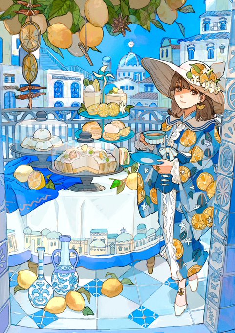レモンソルトの街にて | 淵゛ #pixiv 