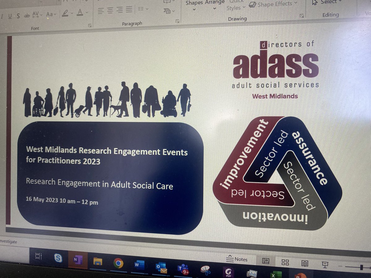 WMadassresearch's tweet photo. Our first event is nearly here 😊

Tomorrow colleagues from @wmadass @NIHRresearch @NICEComms @RWMSWTP  @SocialWorkUoB come together to talk social care research in the West Midlands 📍
#ASCresearchWM https://t.co/AQN3vqEfzn