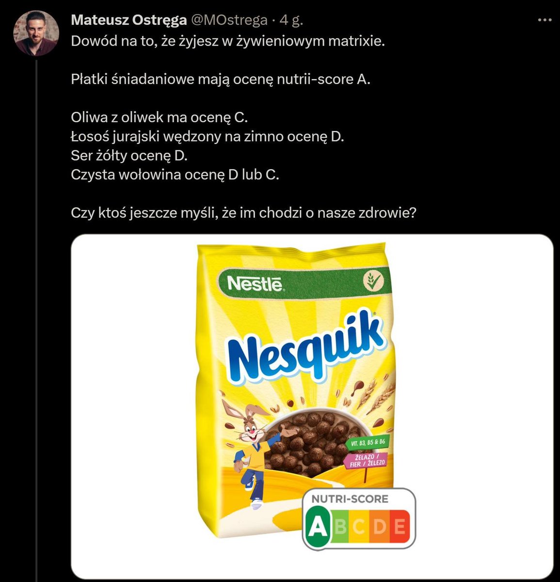 sgszewczyk's tweet photo. Czy ktoś może wyjaśnić mi, w jakim celu płacimy na edukację rządową, która uczy o płucotchawkach i miofibryllach w szkole podstawowej, a nie uczy zdrowego żywienia, czyli tego, co potrzebne jest 100% uczniów?!
Kolektywna edukacja rządowa nie zdała #matura.
#EduBon - bon edukacyjny #natychmiast!