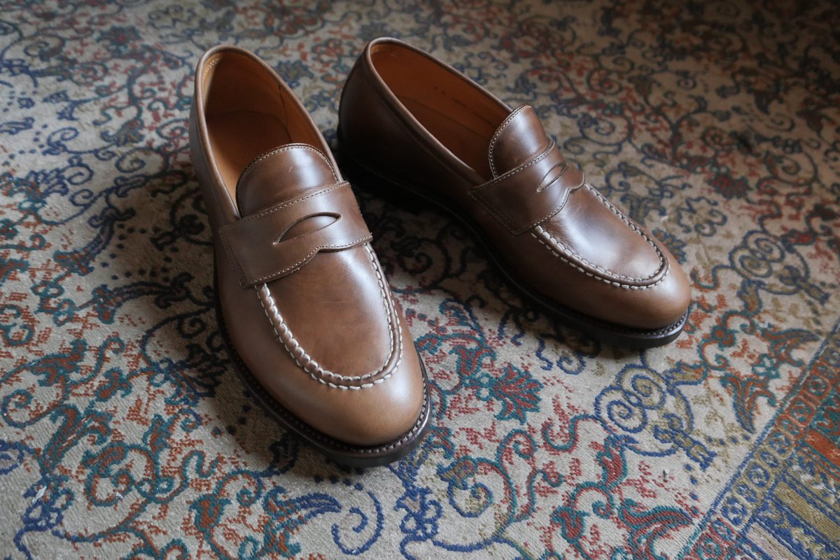 wheelrobe's tweet photo. #15079 Heavy Stitching Loafer https://t.co/pdPTasatq6