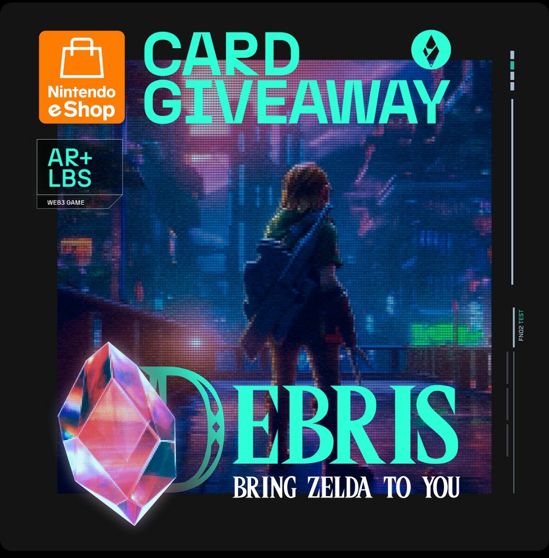 Believer_op_'s tweet photo. Play Debris to win ZeldaTOTK!
2023/05/15 UTC 12:00 to 2023/05/18 UTC 12:00
2 WINNERS will win Switch eshop cards that’s worth 70$ each
🤑🤑 $$$
Details :-https://t.co/VB0VTWKmTD
Refferal code:- JHr0bT
@playdebris #Switch #Zelda #ZeldaTOTK @DevilGolu143 @Rahul78693373 @jangir1198 https://t.co/BoJAAWPM39